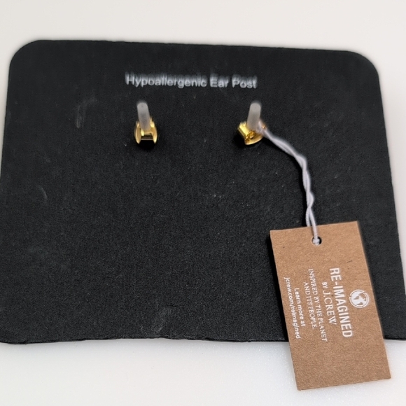 J. Crew Gold Link Earrings - Picture 3 of 4